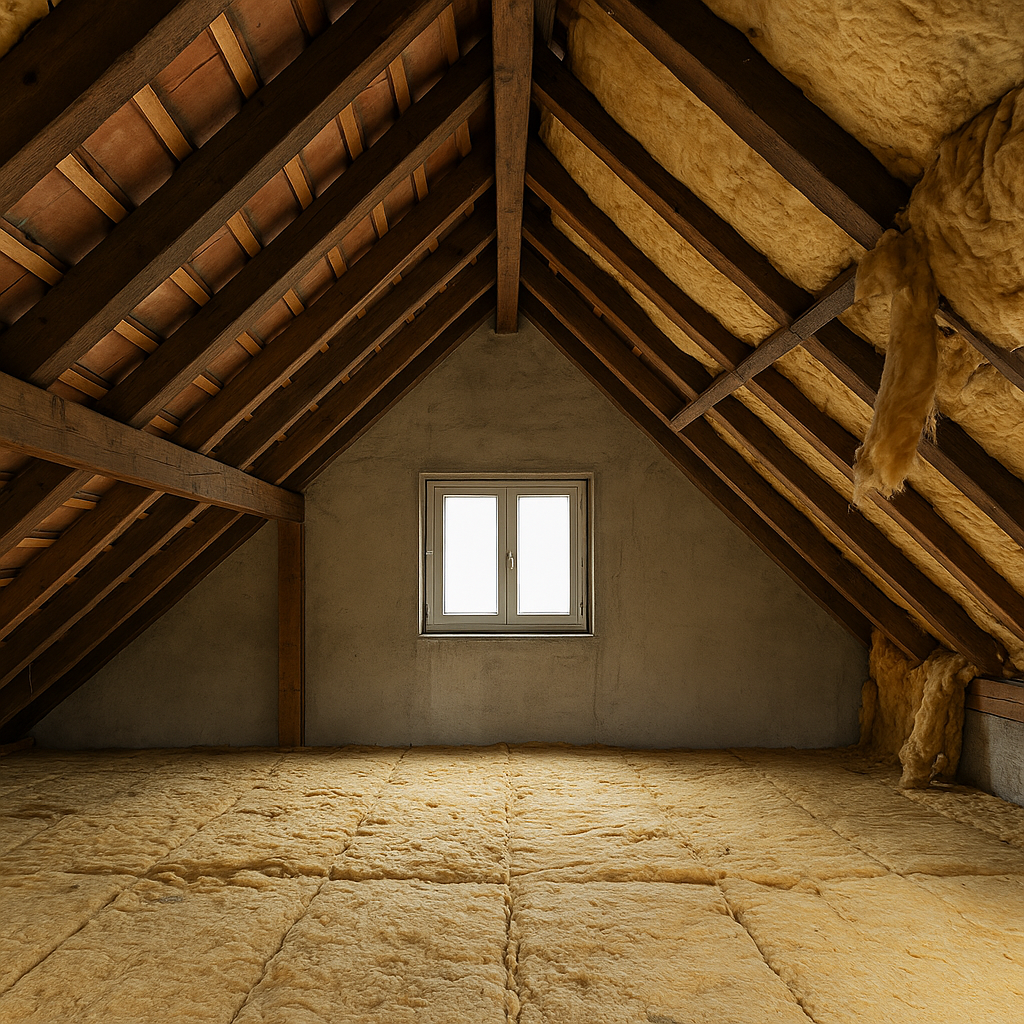 Isolation des comblesavant